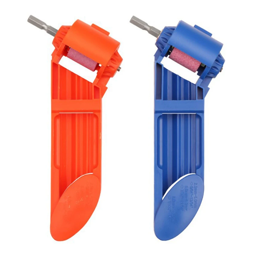 Drill Bit Sharpener ,Diamond Drill Bit Sharpening Tool with 1x Corundum Grinding Wheel, 1 Wrench for 2-12.5mm Drill Bits