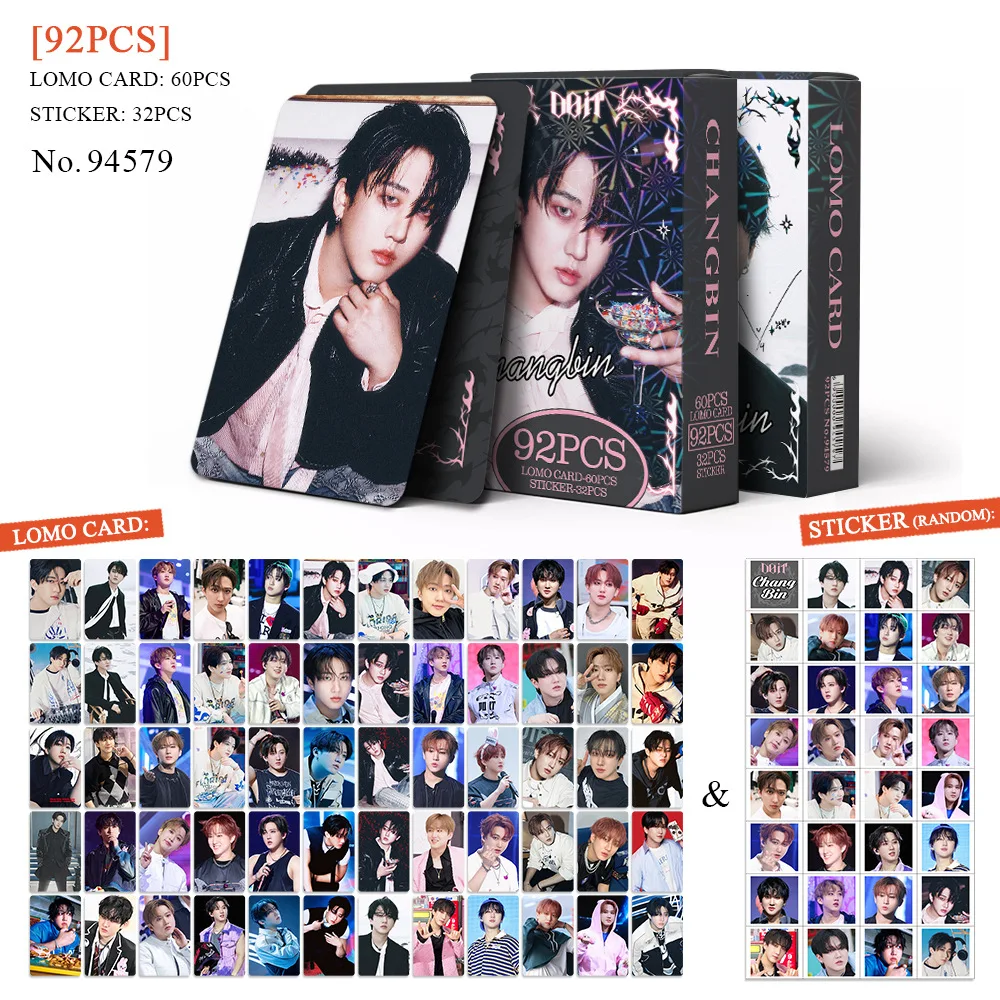 SKZOO Aanpasbare STRAYKIDS LOMO Kaarten 92 Stuks Felix HAN LeeKnow Nieuwe Album Versie Idol Photocards Fans Souvenir