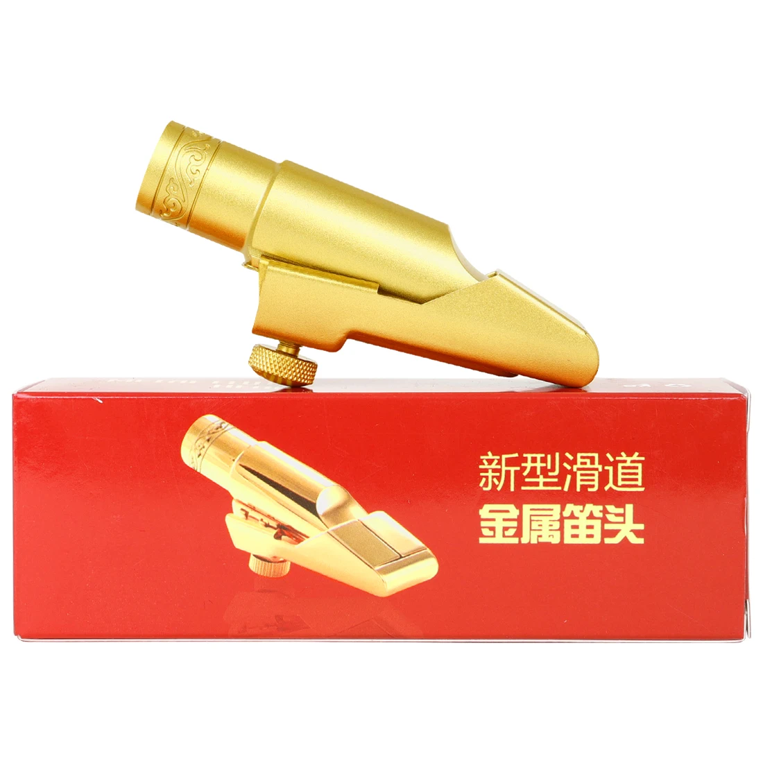 SLADE ألتو ساكسفون المعبرة Headjoint النحاس نحى مطلية بالذهب Slipcap تصميم الناي رئيس المهنية الساكسفون ساكس أجزاء #6