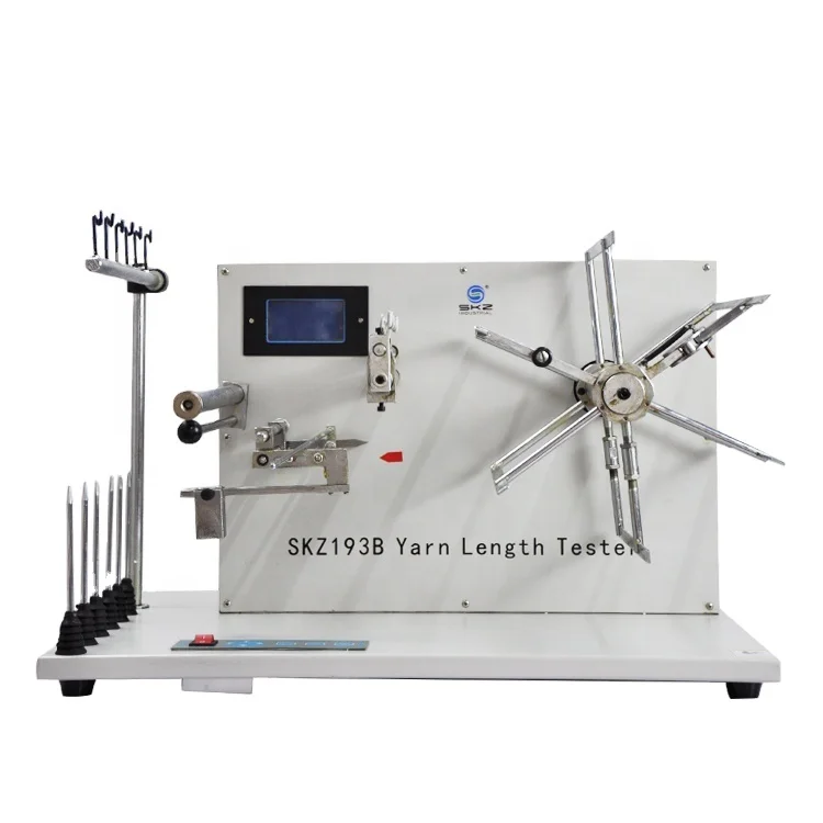 

SKZ193 Lab Digital Textile Reeling Length Measuring Yarn Count Yarn Length Tester Machine