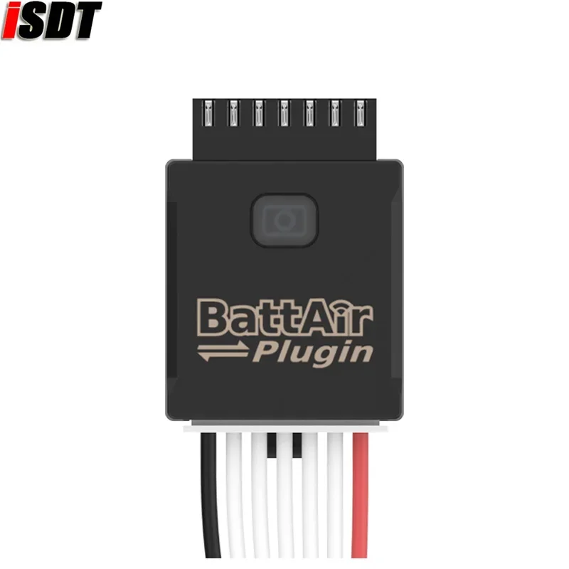 ISDT BattAir Plugin Bluetooth BMS Smart Battery Controller APP Monitor Support 2S 3-4S 5-6S RC LiPo Battery