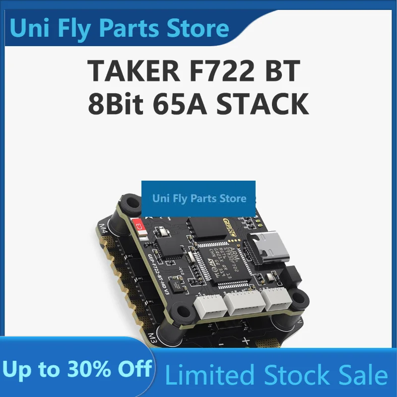 GEPRC TAKER F722 BT STACK - 8Bit 60A / 8Bit 65A / 32Bit 50A