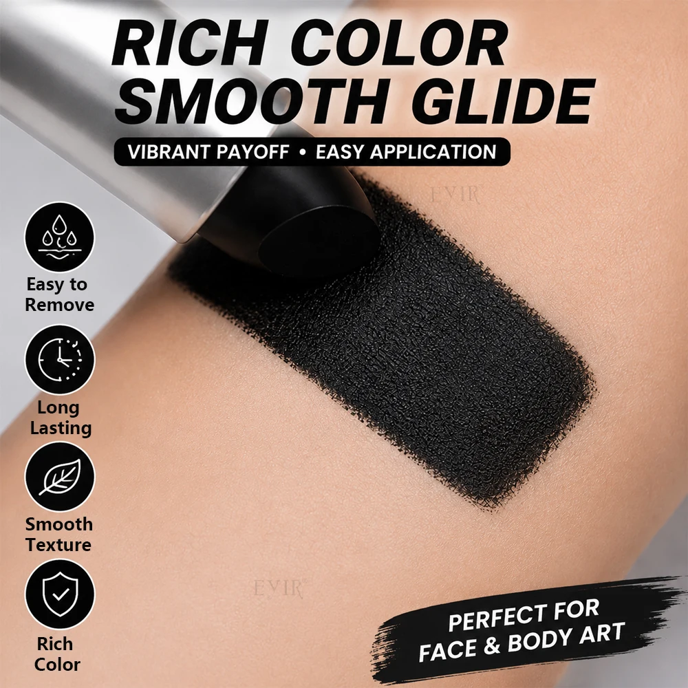 EYIR 3PCS Black Face Body Pain - Body Paint Sfx review and price