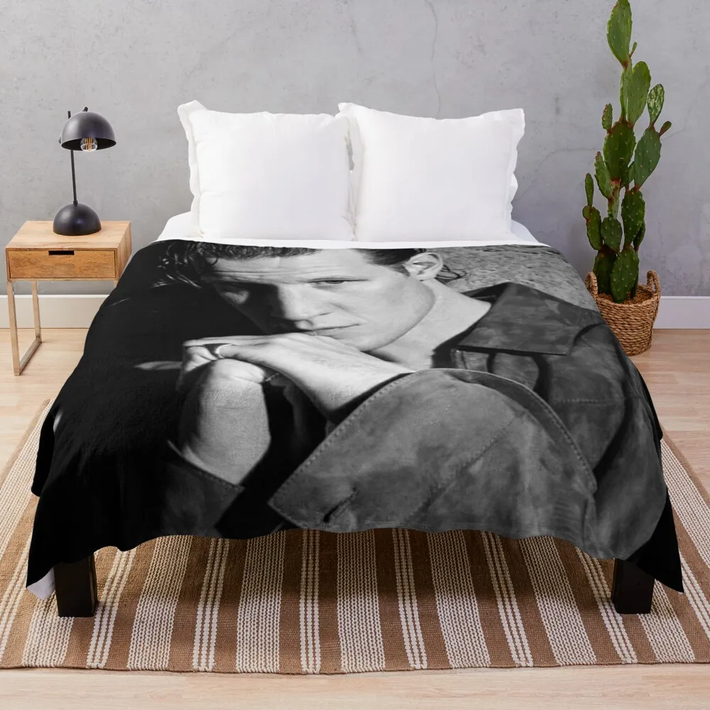 

B&W MATT S. Throw Blanket Summer Bedding Blankets Flannel Fabric Blanket Sofa