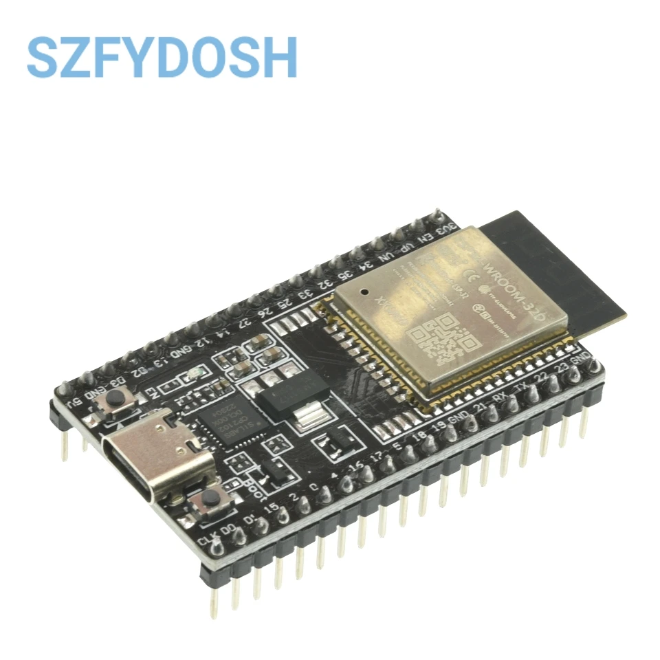 ESP32 DevKitC WIFI+Bluetooth development board based equipped with ESP32 WROOM-32D 32U ESP32 WROVER module IoT NodeMCU-32 TYPE-C