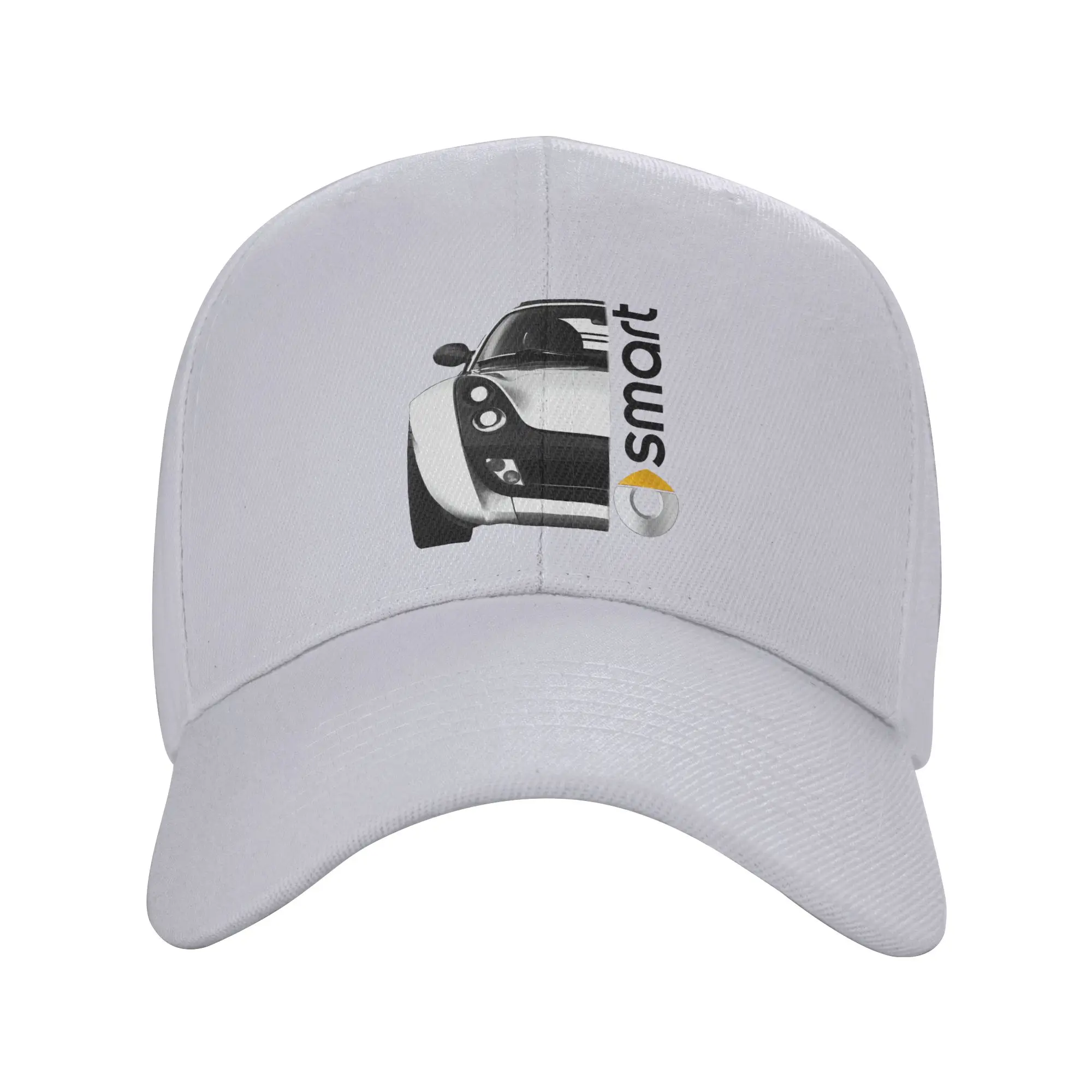 Smart Roadster with Smart Logo Trendy Baseball Cap Music Festival Sweat Wicking Peaked Cap