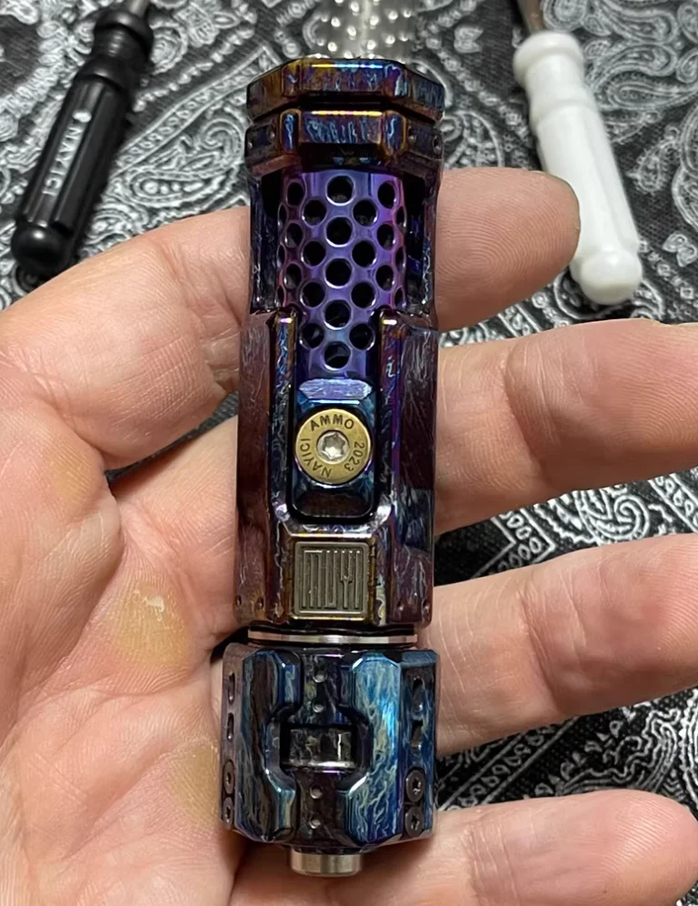 Gebrauchtes EDC MUYI Storm Titanium Musketier Fitget Dekompressionsspielzeug