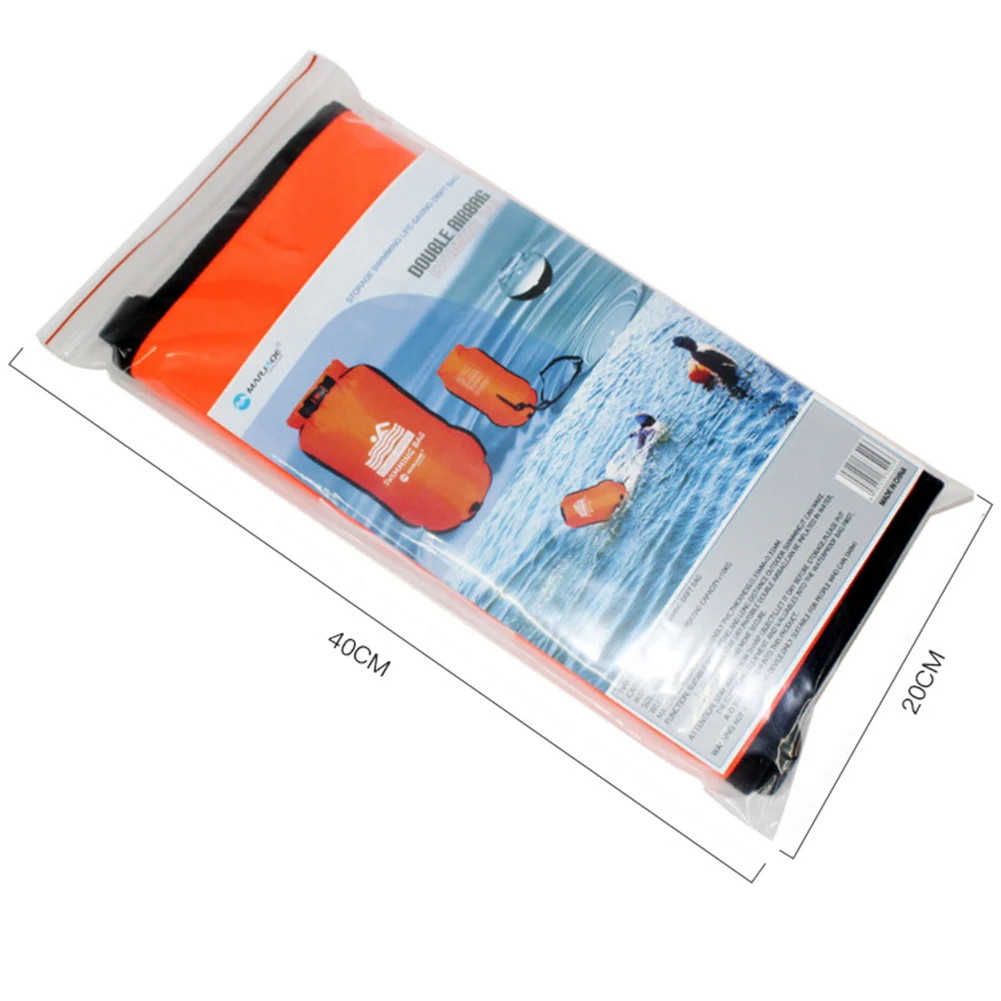 بولي كلوريد الفينيل الانجراف تجمع حقيبة المحمولة مقاوم للماء السباحة دلو حقيبة جافة خفيفة الوزن قابلة للنفخ سهلة التركيب للتخييم في الهواء الطلق