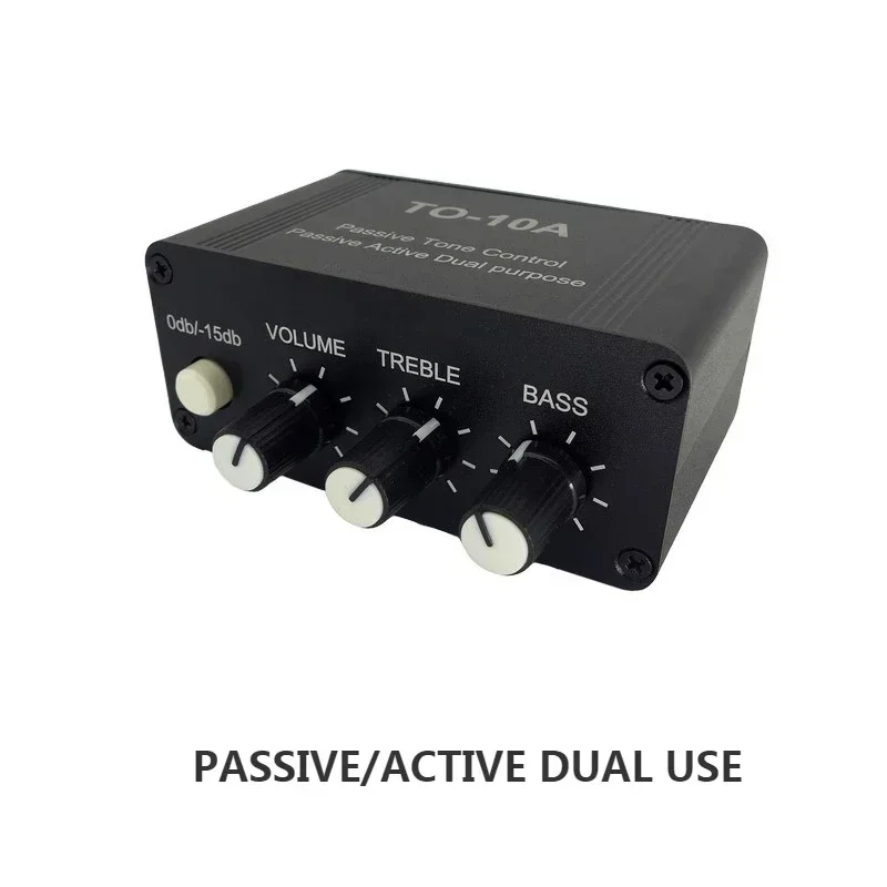 NE5532 สัญญาณเสียง Preamplifier Passive Tone Control สเตอริโอหูฟังเครื่องขยายเสียง Treble Bass Volume Control