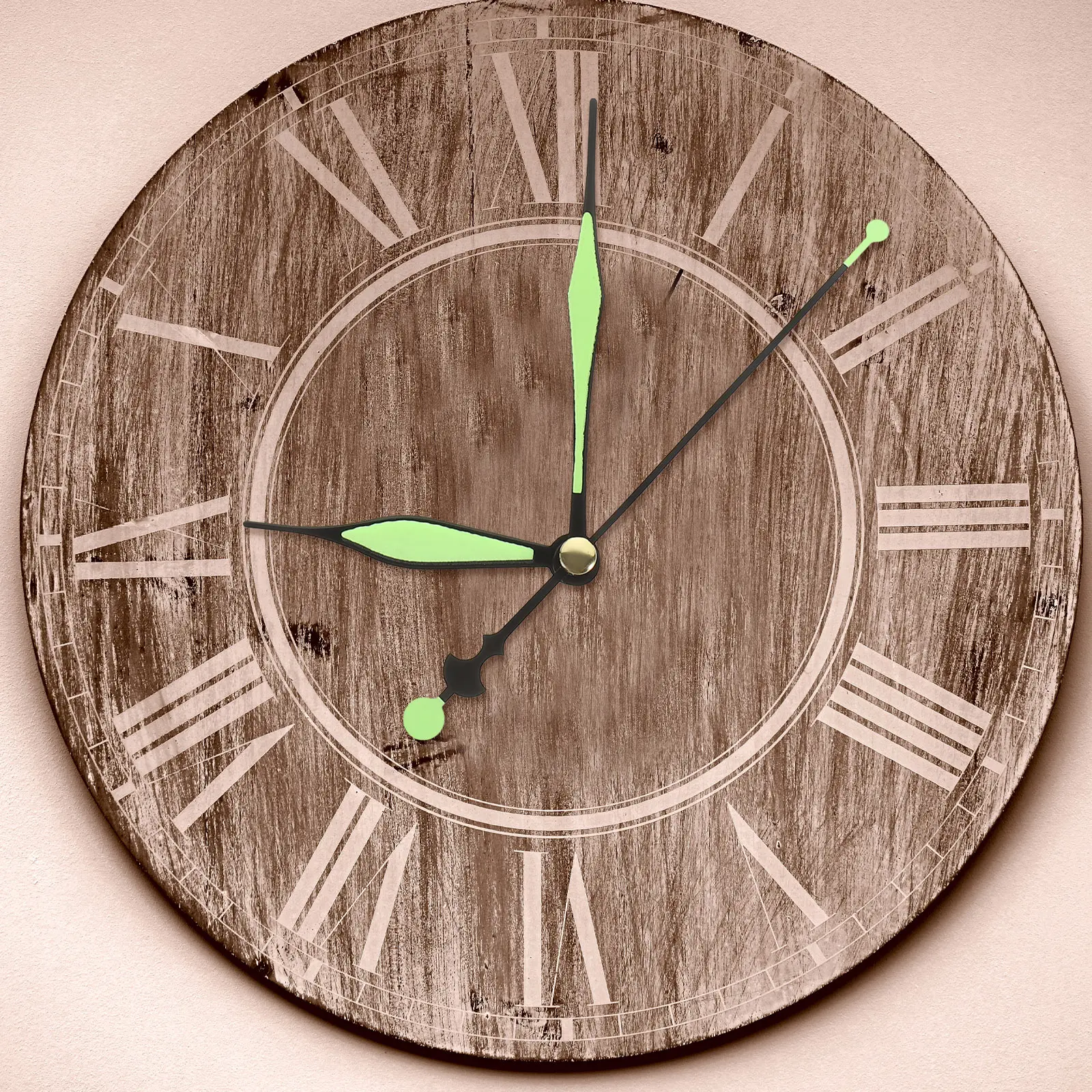 

10 set Clock Hands Replacement Kit Glow In The Dark Diy Wall Clock Repair Parts Durable Plastic Pointer For Home Office Decor