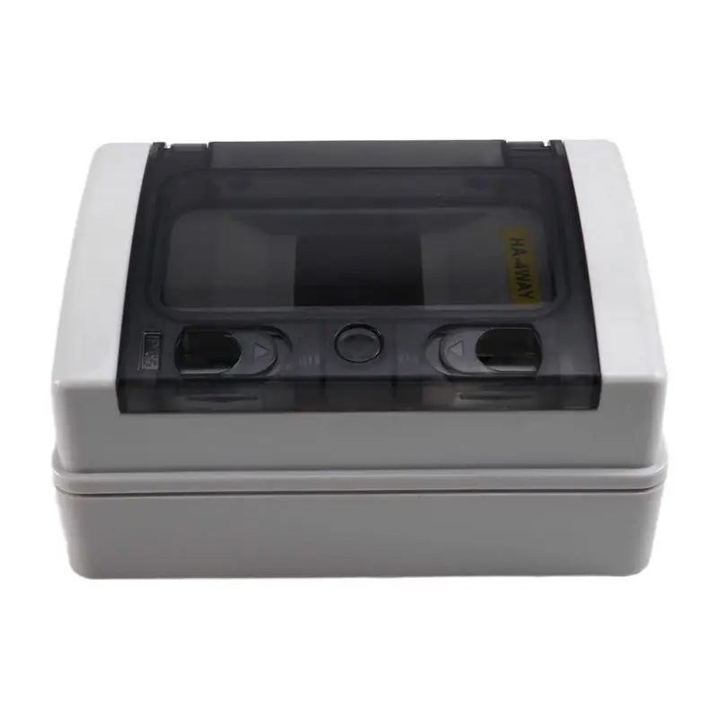 A01F-Waterproof Distribution Box Outdoor Plastic Electrical ABS Power Electronic Din Rail Enclosure For Circuit Breaker