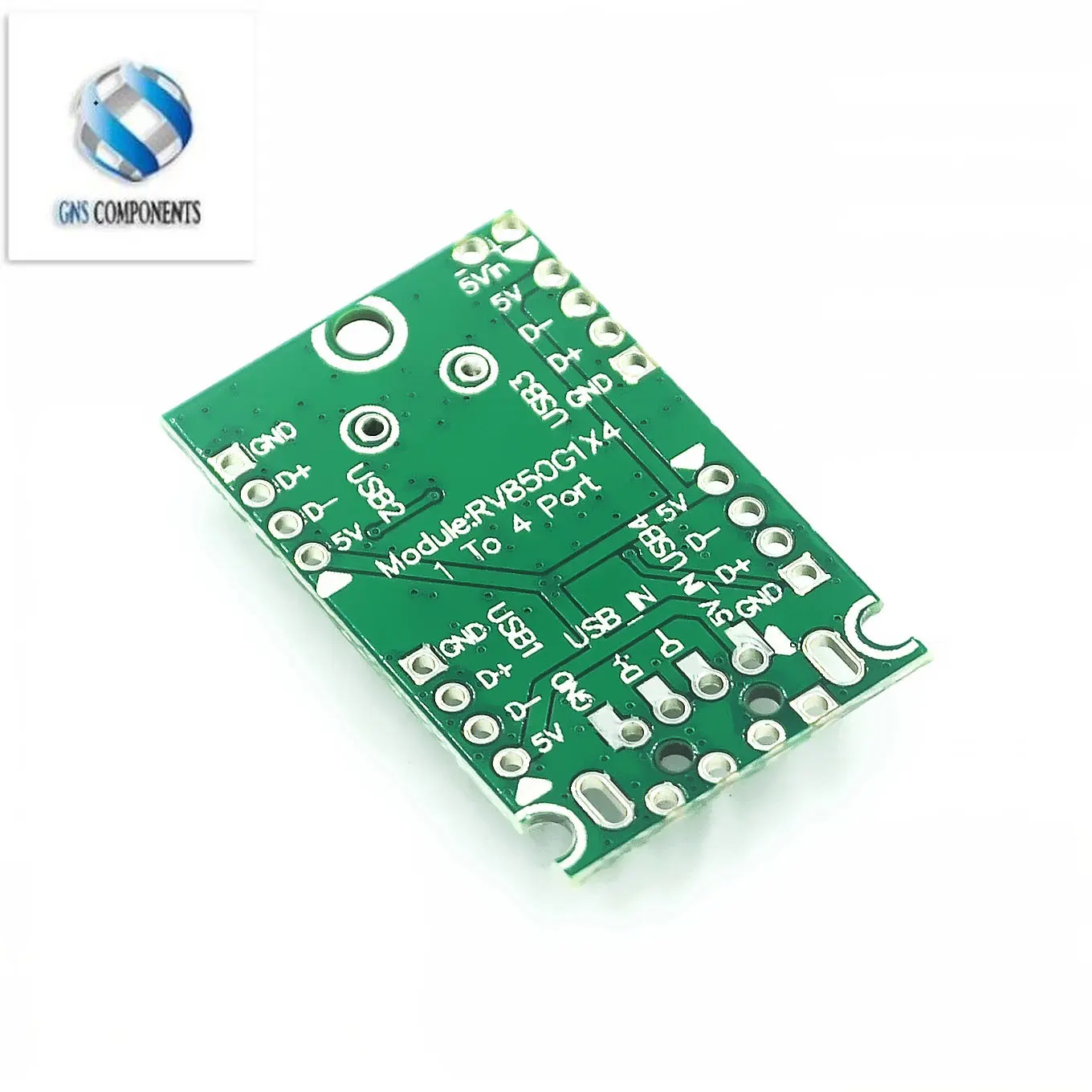 Industrial-grade USB2.0 expansion module HUB hub 1 minute 4 1 drag 4 interface adapter development board free drive