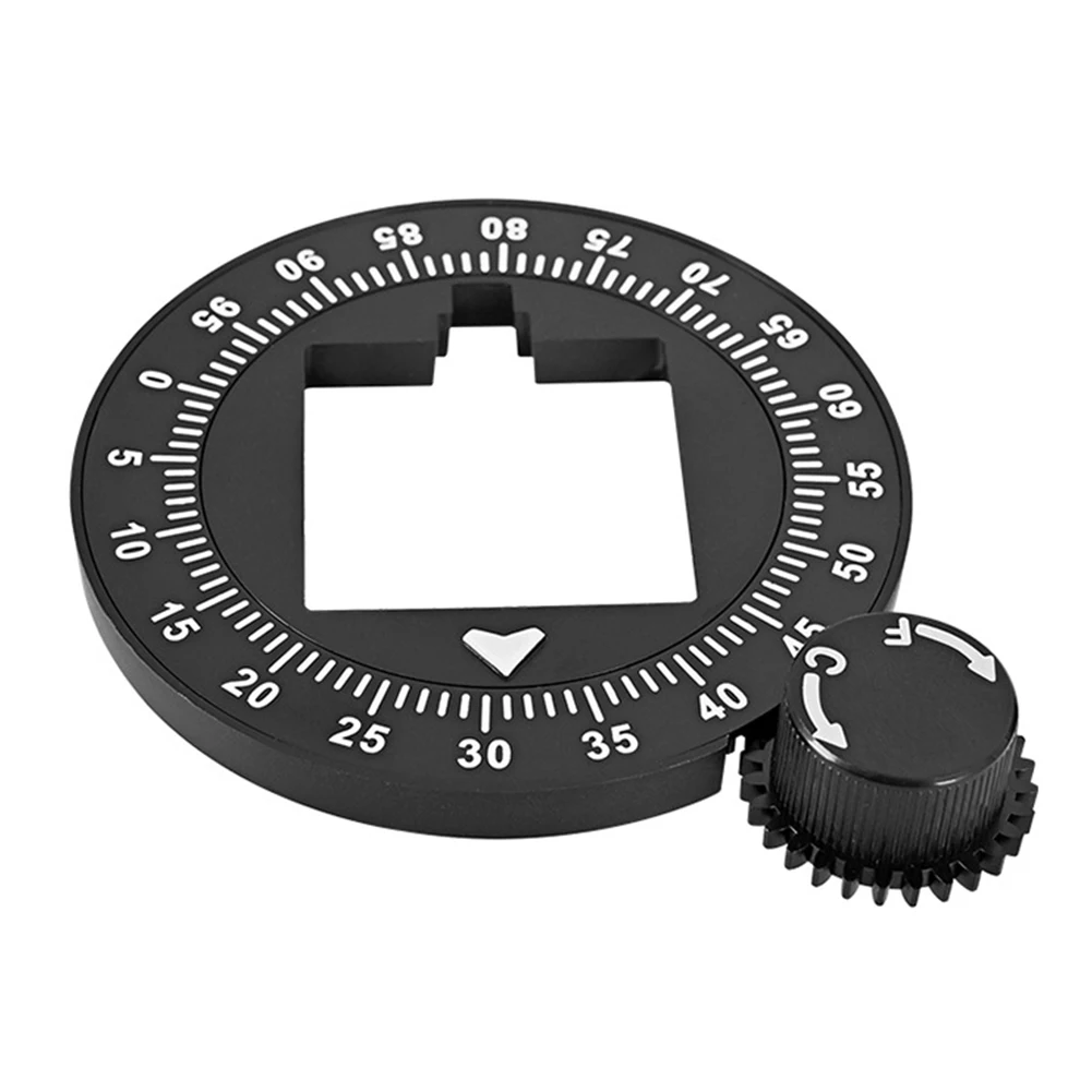 Coffee Grind Setter Aluminum Grinder Dial Enhanced Coffee Flavor Solid Aluminum Construction For EUREKA Specialita