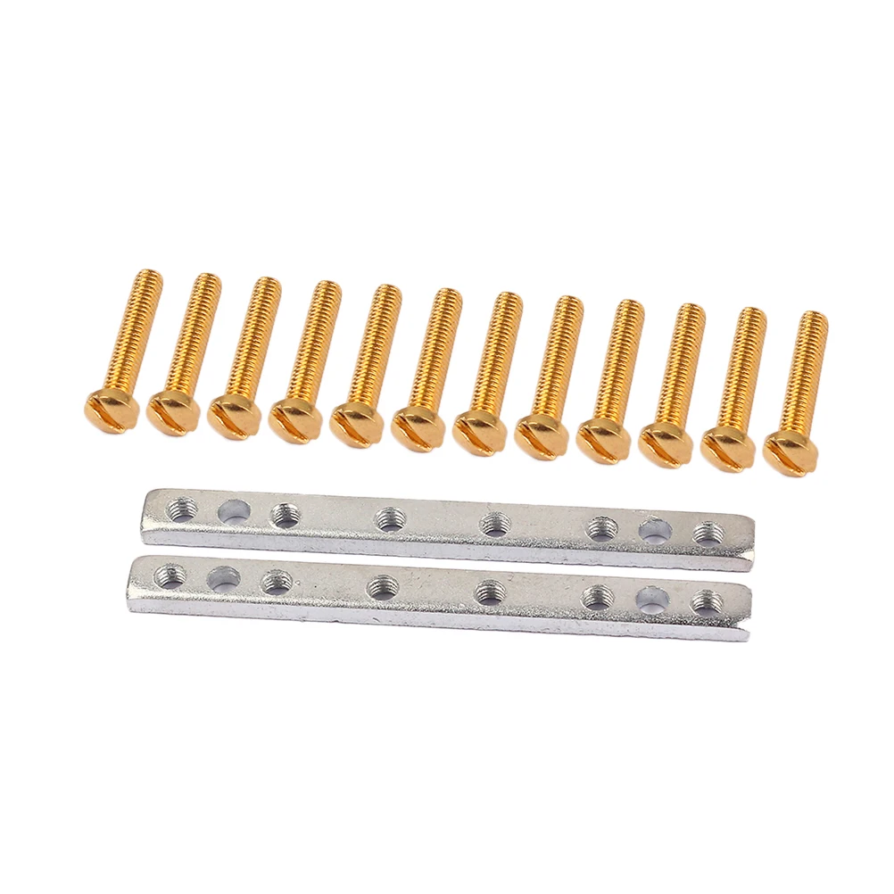 

50 MM Double Pickup Iron Piece DIY Guitar Humbucker Pickups Neck Bridges Suite Replacement Frames