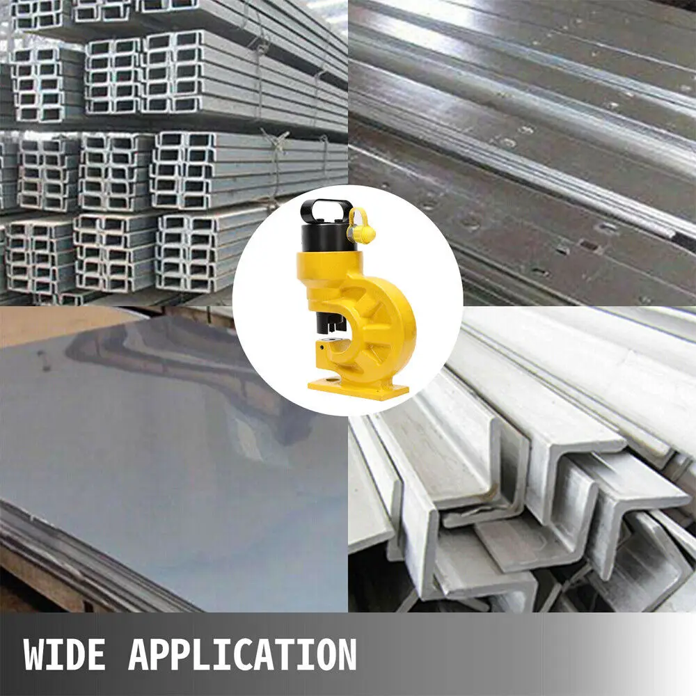 CH-60 الصحافة الهيدروليكية عالية الجودة السائل الصحافة الصفائح المعدنية لكمة 31T آلة التثقيب الهيدروليكية 310KN 3/8 "-3/4"