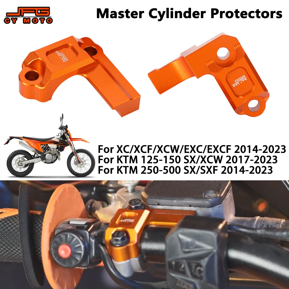 

For KTM SX SXF XC XCF XCW EXC EXCF 125 150 250 350 450 500 2017- 2023 Motorcycle Master Cylinder Protectors Clutch Brake Pump