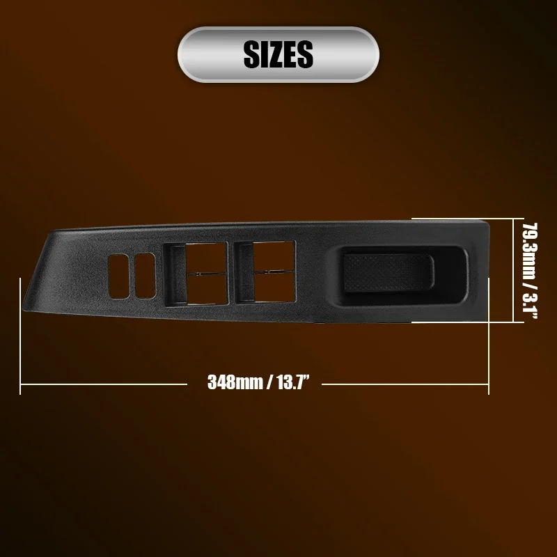 Window Switch Control Panel Bezel For Toyota Vitz Yaris 2010 2011 2012 2013 2014 Left Hand Drive 74232-52550-C0 74231-52650-C0
