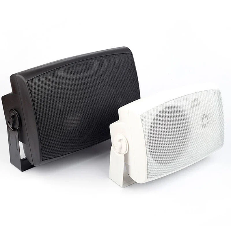 

80 Watts New ABS Material Passive Stand Speakers Surround Treble Bracket Wall Mount Speaker