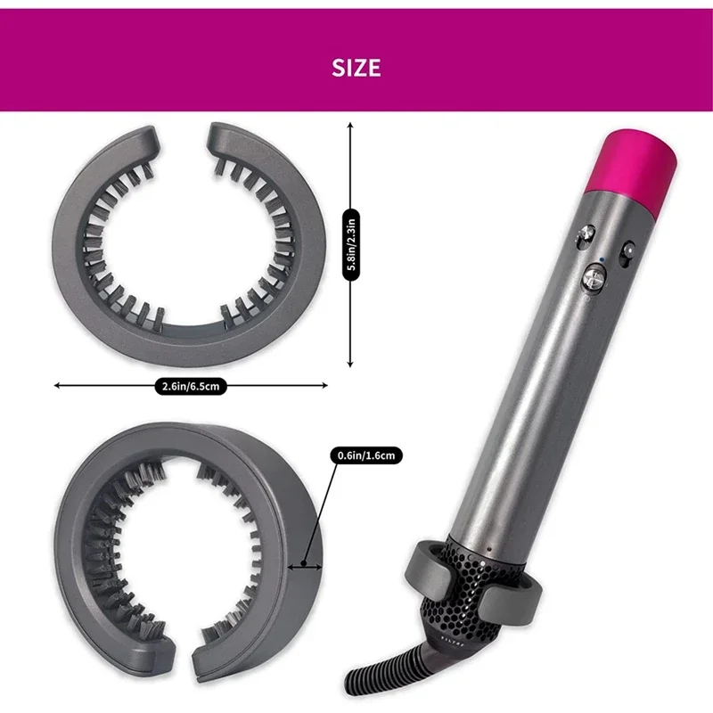 2Pcs For Dyson Airwrap Styler HS01 HS05  Filter Clean Brush Attachment Curling Iron Cleaning Brush