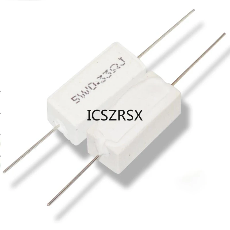 10Pcs 5W 5% Cement …