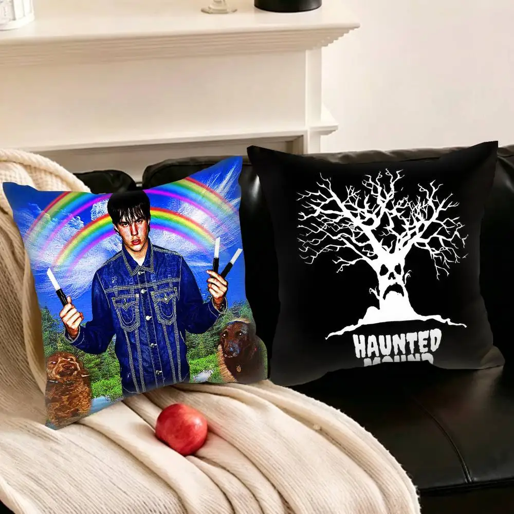

S-Sematary H-Haunted M-Mound Pillowcase for Sofa Room Office Decor Printing Protector Cushion Cover Valentine gift Custom