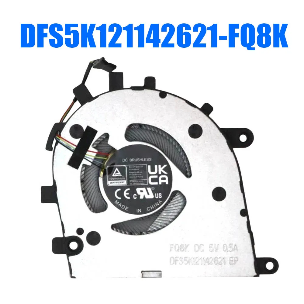 DFS5K121142621-FQ8K DFS5F22B048671-FG8L DC5V Laptop CPU+GPU Fan