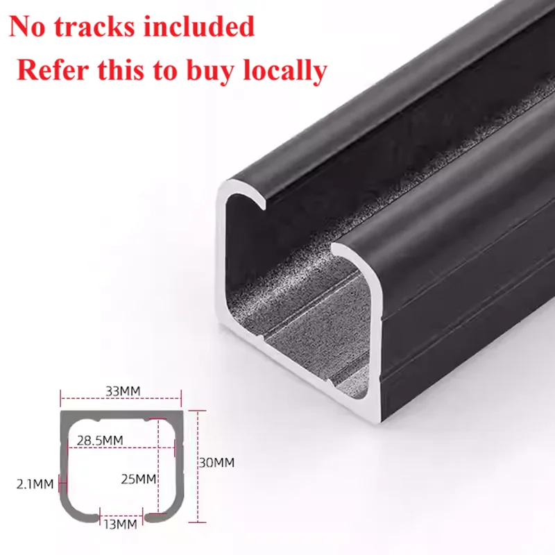 1Set Stainless Steel Top Hung Frameless Sliding Glass Door Roller Wheel Kit Bath Shower Enclosure Matte Black Rose Gold