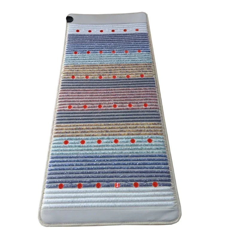 MS-9000 New  Amethyst Crystal Far Infrared  Heating Mattress Bio Magnetic Photon Healing  Mat