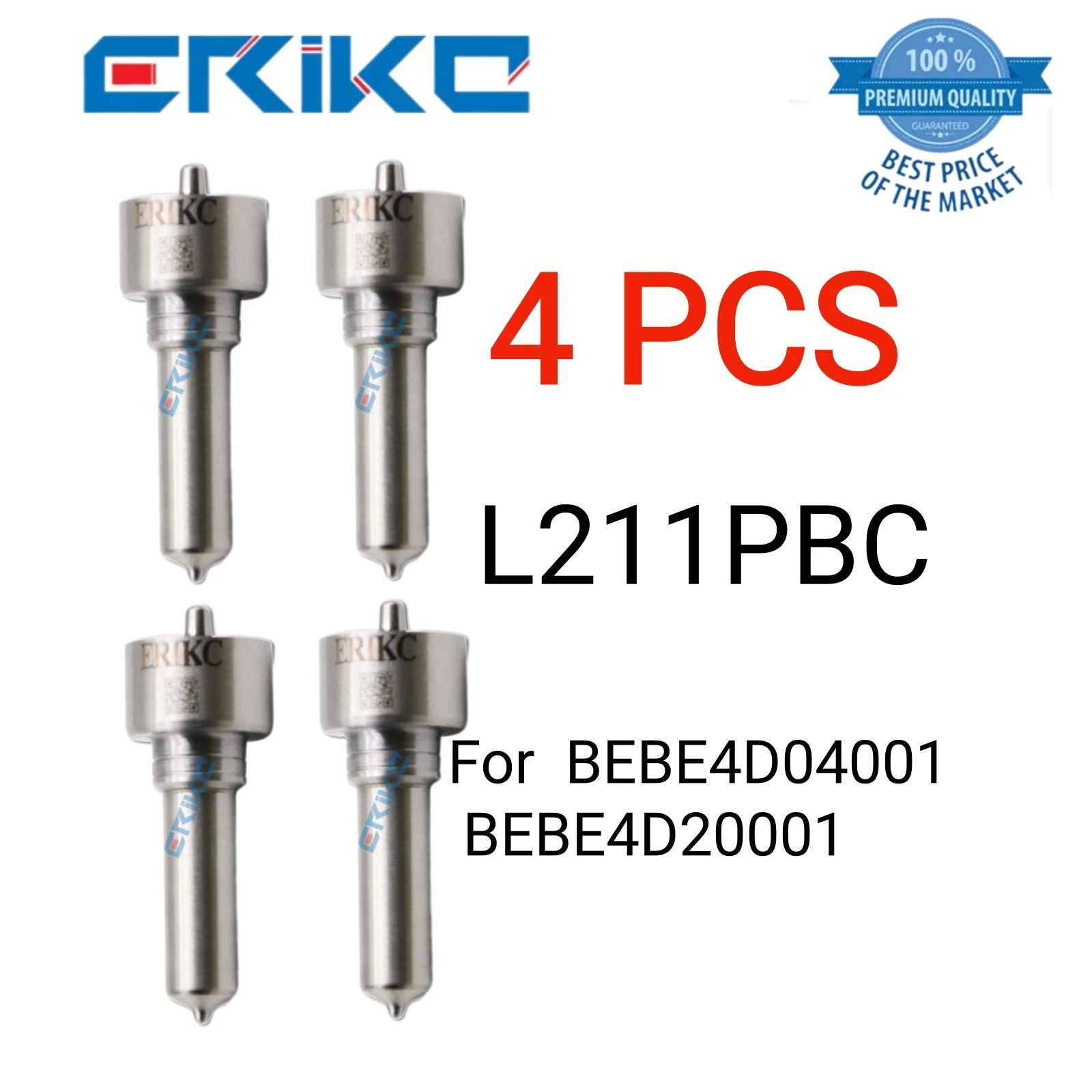 

4 шт. L211PBC Форсунка L 211 PBC L211 PBC наконечник сопла распылительная Форсунка для BEBE4D04001 BEBE4D20001