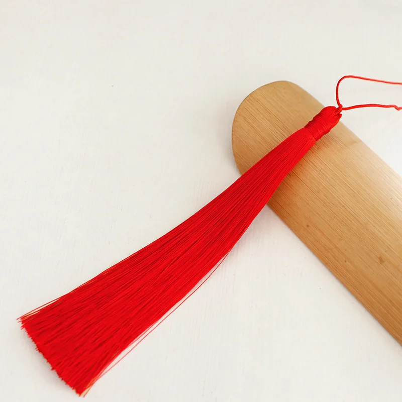 15cm długi Tassel wisiorek Tassel ucha DIY saszetka pachnące saszetka Tassel wiszące akcesoria do uszu dla Han garnitur frędzle dla rzemiosła