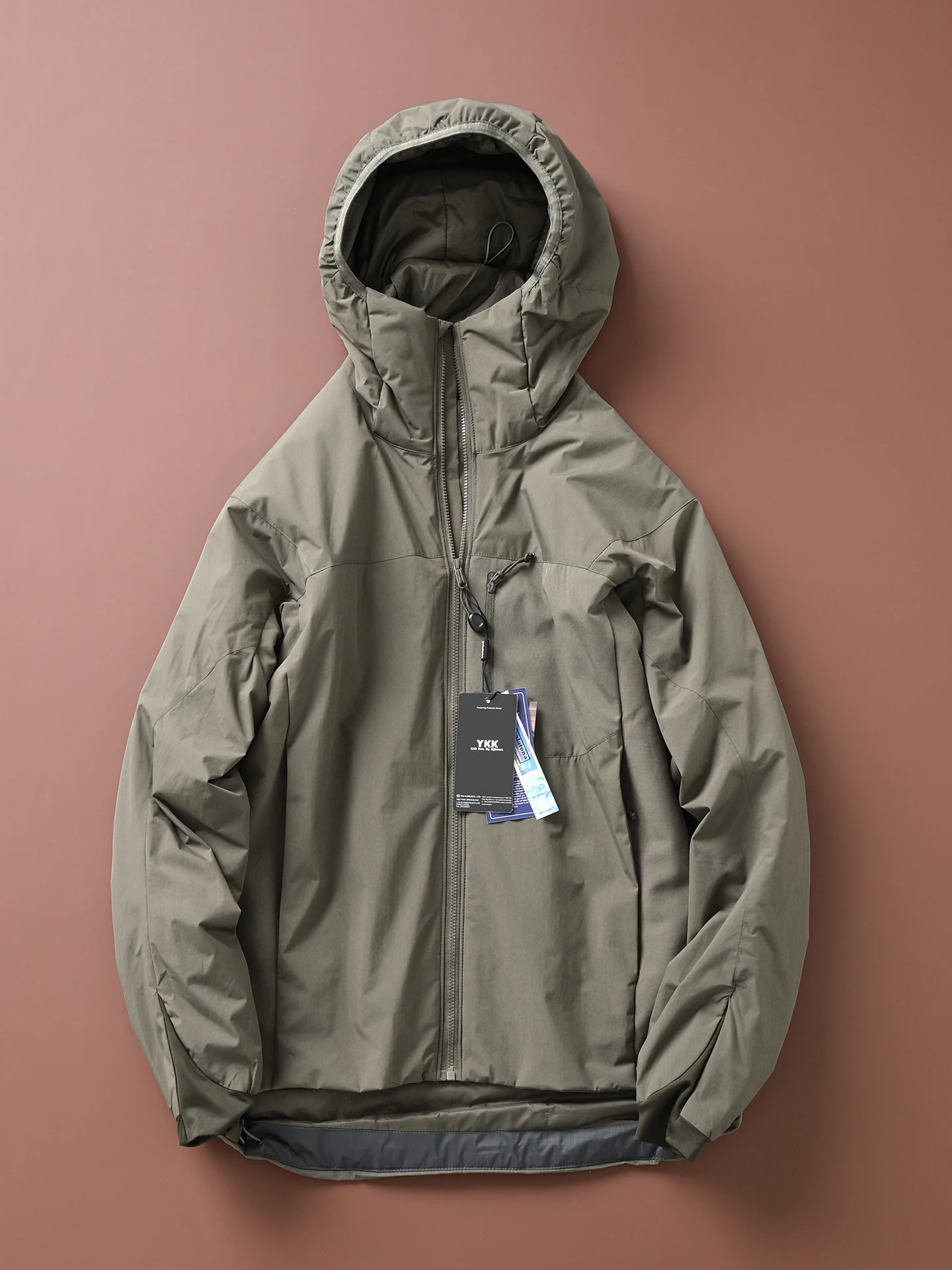 

Мужская зимняя ветрозащитная и водоотталкивающая куртка из легкого хлопка с капюшоном, теплая, в стиле милитари, для активного отдыха...