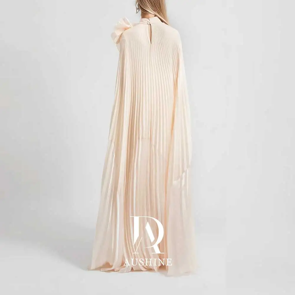 Aushine Dress Luxury Birthday Evening Dress Floor Length Full Sleeves Summer Elegant Wedding Party Gowns For Women Arab 2024Fu