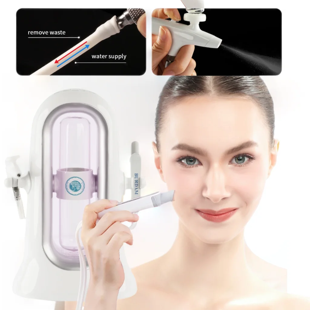 

Hydra Suction Blackhead Cleansing Moisturizing Oxygen Injection Instrument Aqua Peeling SPA Dermabrasion Home Use Beauty Machine