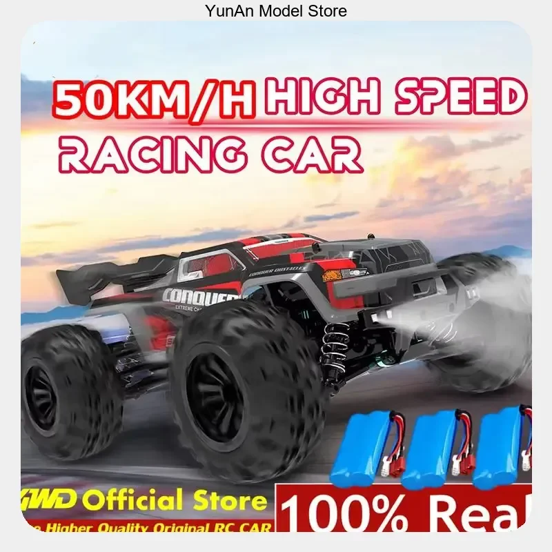 4wd Rc Off-Road Car Monster Truck High Speed Drift 70km/H Or 38km/H With Led Light 1:16 Suchiyu 16102 Adults Gift