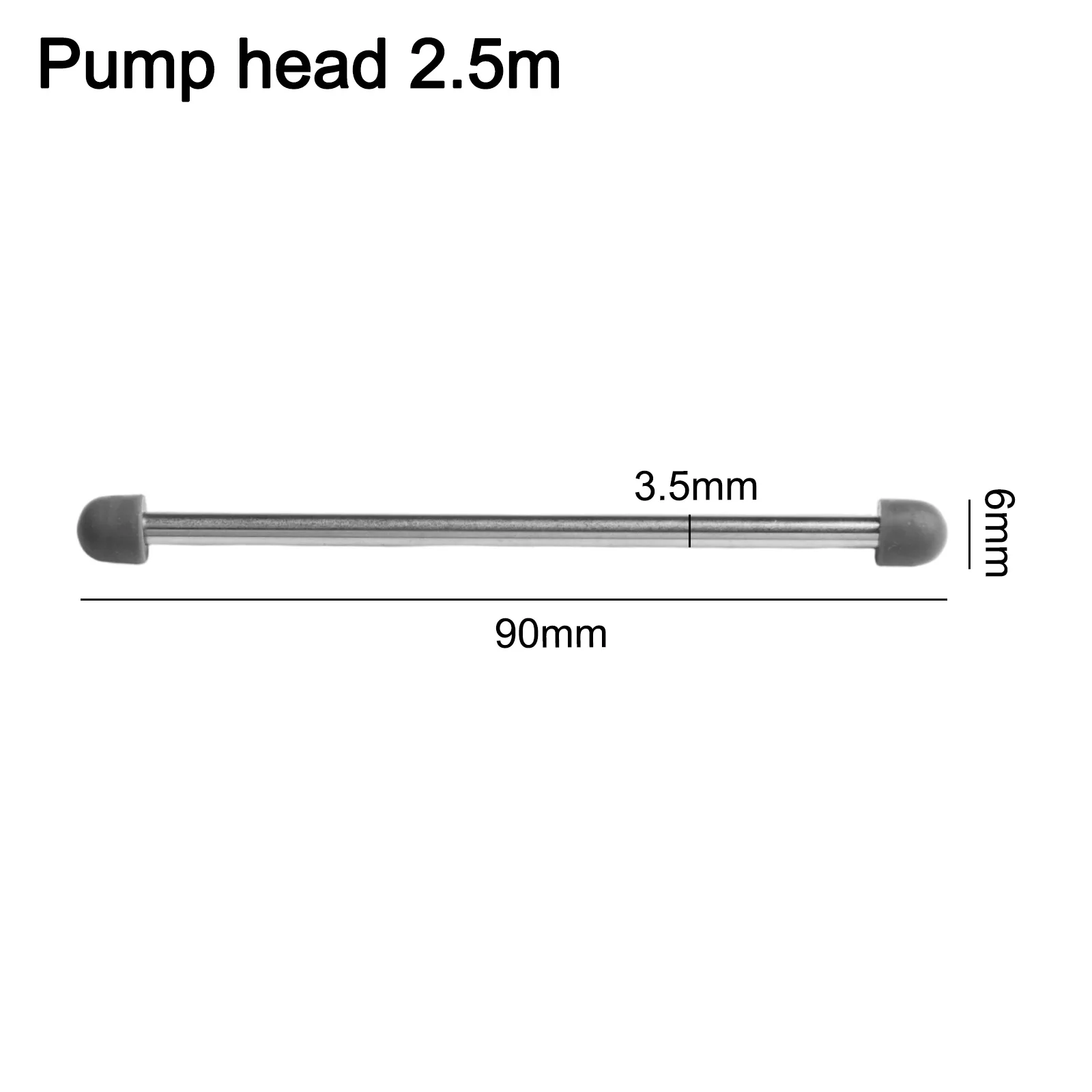 Engraving Machine Pump Accessories Shaft Pump Rotor Accessories Fit For Purespa Impeller Shaft Stainless Steel Wear Resistance