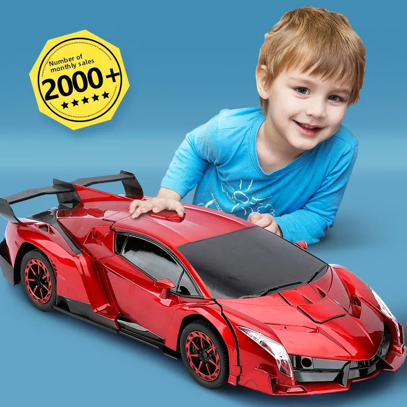 Voiture télécommandée à détection de gestes, voiture de course Rechargeable à quatre roues motrices, Robot King Kong, voiture ExtraToy pour enfants