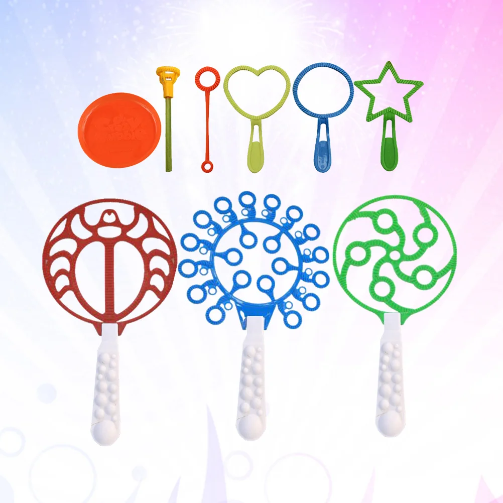 ชุดเครื่องมือเป่าฟองสบู่ 22 ชิ้น น้ำหนักเบา พกพาสะดวก ชุดของเล่นเด็ก รูปปู แผ่นวงกลม สีสุ่ม ของขวัญเป่าฟองสบู่