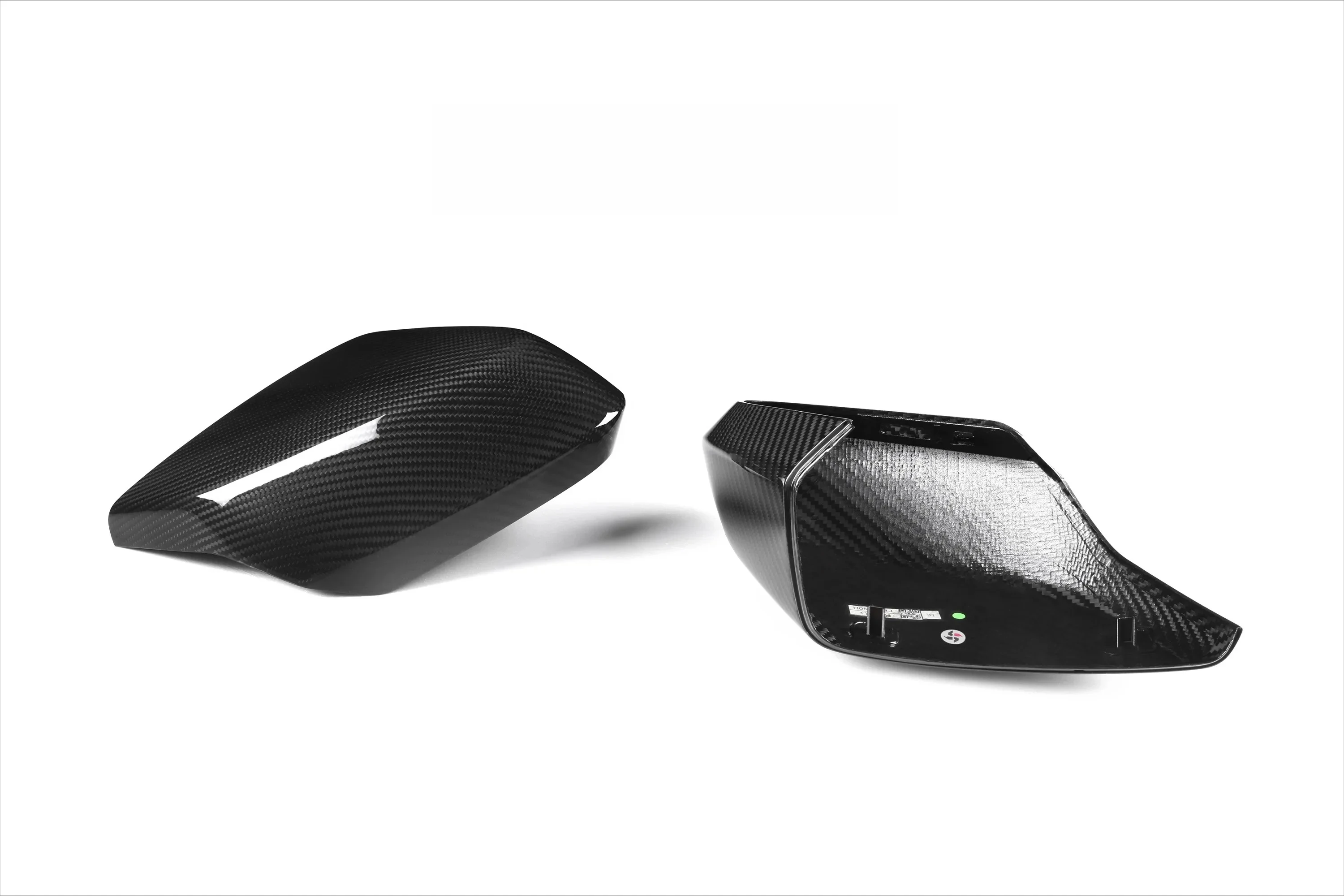 ل كورفيت C8 الكربون الجاف غطاء مرآة جانبية قبعات الرياضة نمط 2020 + #5