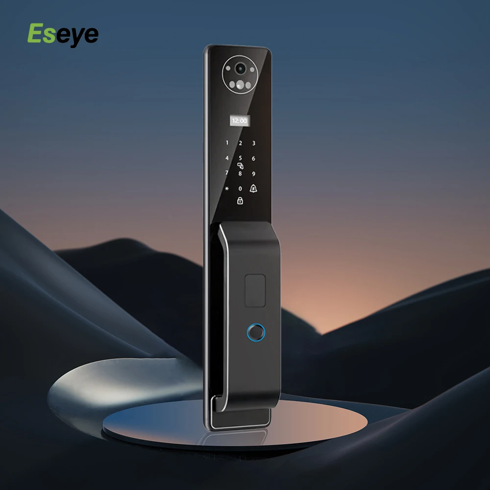 

Advanced Smart Door Lock Finger Vein Recognition High Quality Biometric Electromagnetic NFC Tuya Network Security Door
