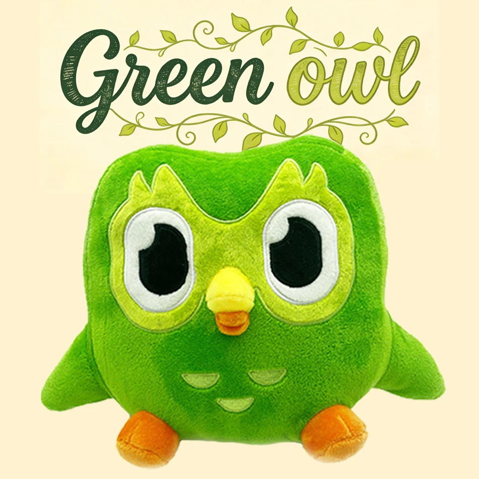 

Прекрасный Зеленый Дуэт Plushie of Duo Сова мультфильм аниме плюшевые игрушки мягкие животные плюшевые куклы детский подарок оптом