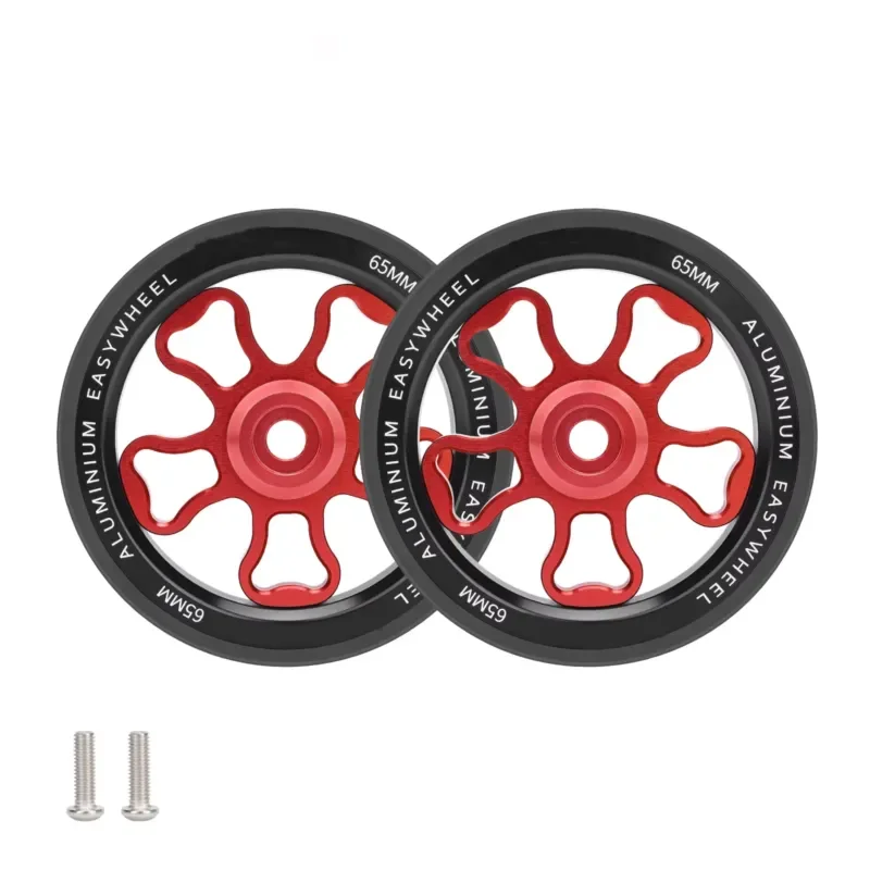 70mm Aluminum Alloy Folding Bike Wheel Pair Sealed Bearings Compatible Brompton Foldable Bicycle Frames Lightweight Durable