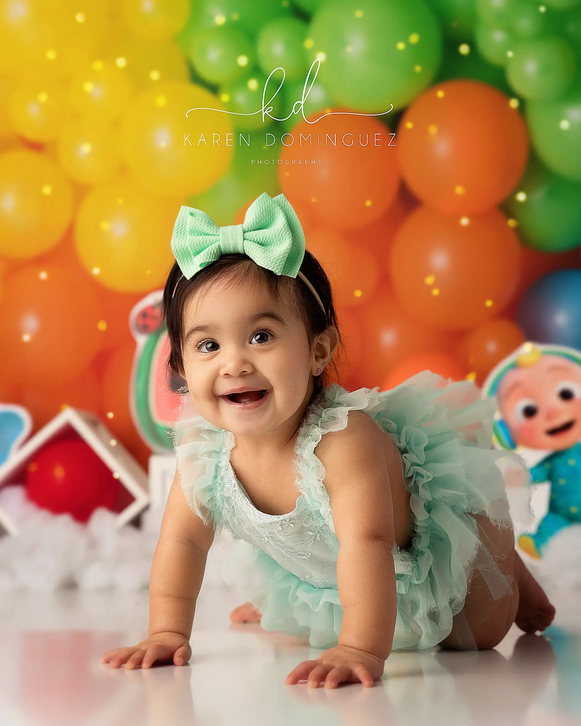 Primary Balloon Wall Backdrops Kids Baby Birthday Cake Smash Photocall Decors Colorful Balloons Backgrounds