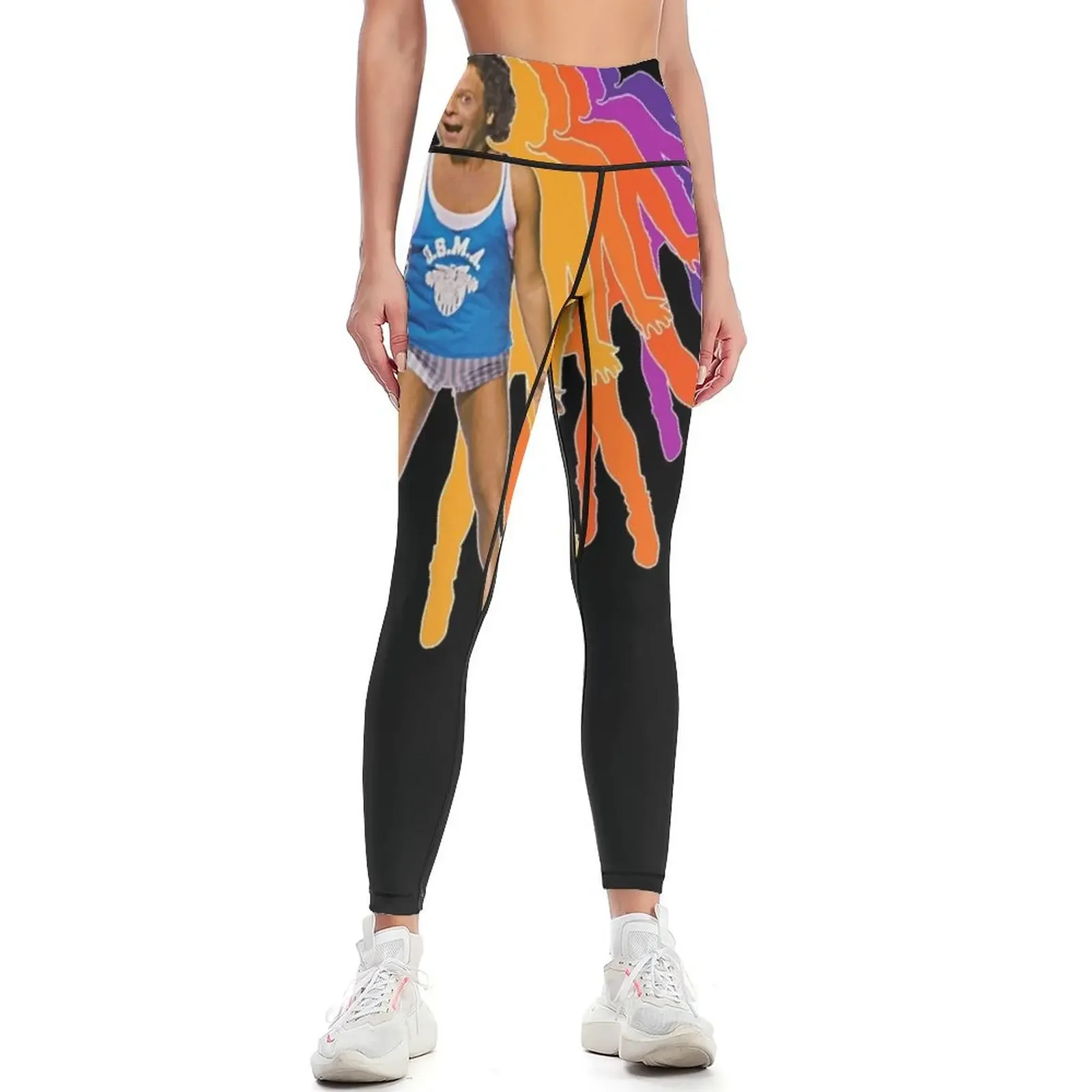 

People Call Me Richard Simmons Retro Style Fanart Design Retro Vintage Leggings legings for fitness gym top Womens Leggings