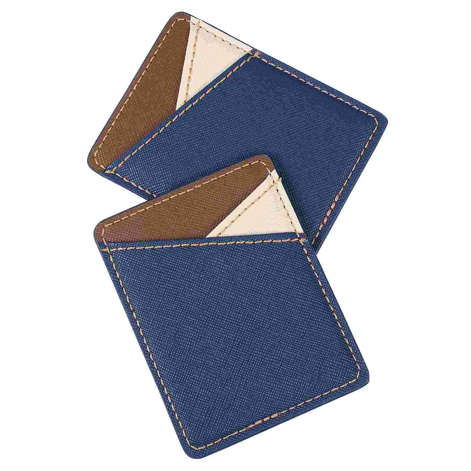 

2 Pcs Phone Card Holder Adhesive Pocket Back Wallet Phone Back Holder Universal Smartphone Case Credit ID Slot