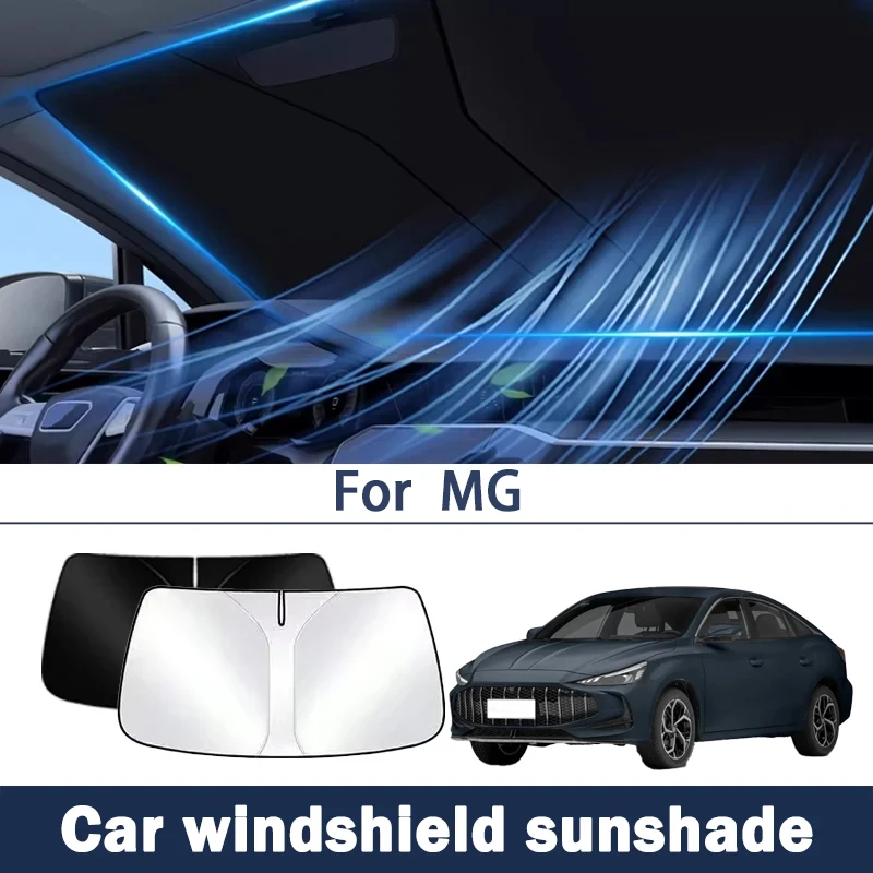 

Подходит для MG MG5/MG7/MG4/Mulan/MG6/Pilot, солнцезащитный крем для автомобиля и теплоизоляционный чехол для штор на переднюю зонтик.