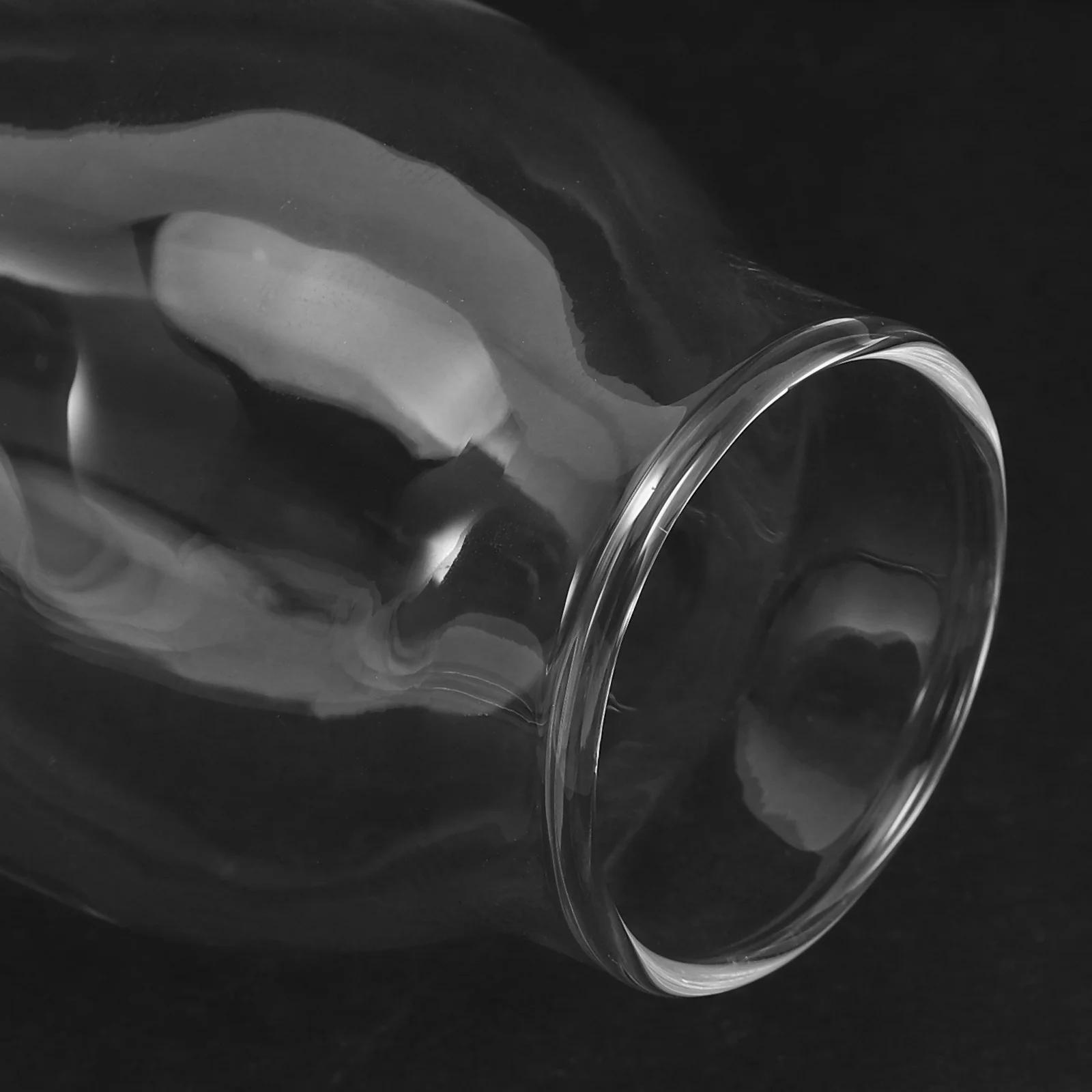 Clear Oil Lamp Glass Shade Replacement Vintage Chimney for Lamp Windproof Lighting Cover for Emergency Outdoor Camping
