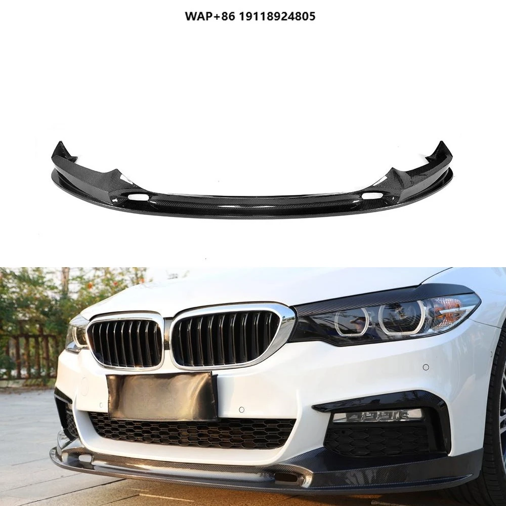 

Carbon Fiber Front Lip for B-MW G30 G31 G38 520i 530i 540i M-sport 17-19