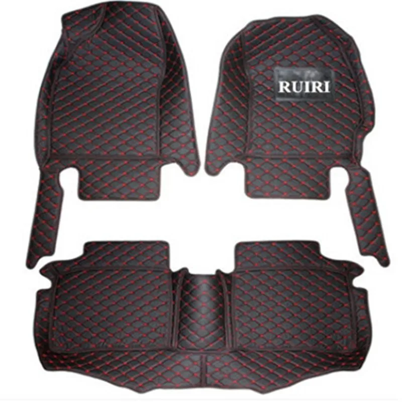 

Специальные автомобильные коврики на заказ для Toyota Land Cruiser 200 с правым рулем, 5 мест 2021-2007, водонепроницаемые ковры для LC200 2018