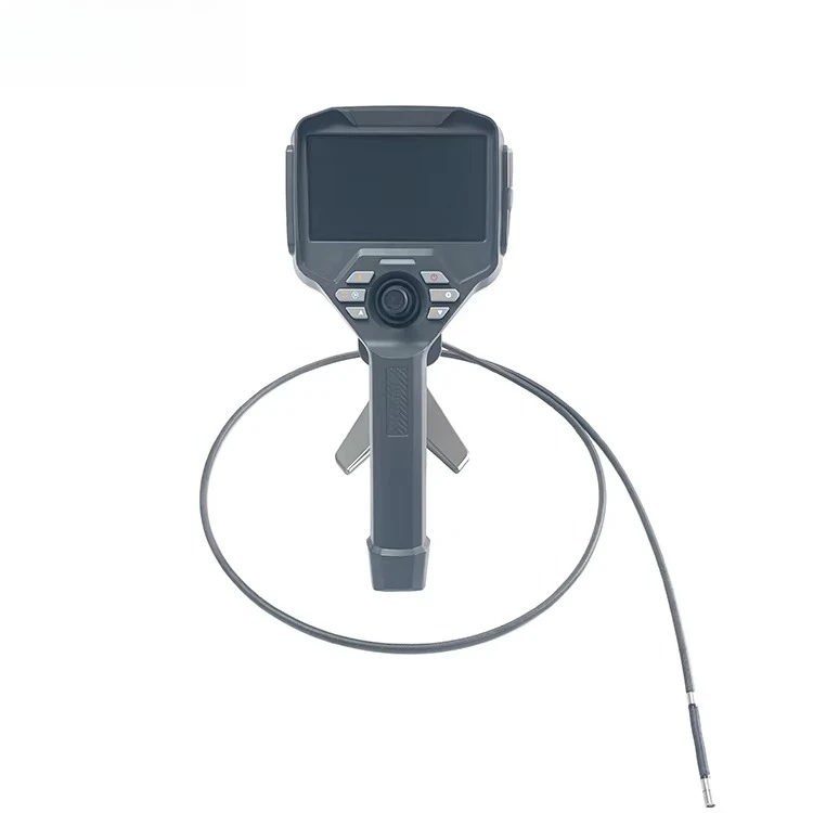 Custom Logo 2.4 2.8mm Probe 5 Inch Touchscreen Industrial Borescope Inspection Endoscope for Precision Casting