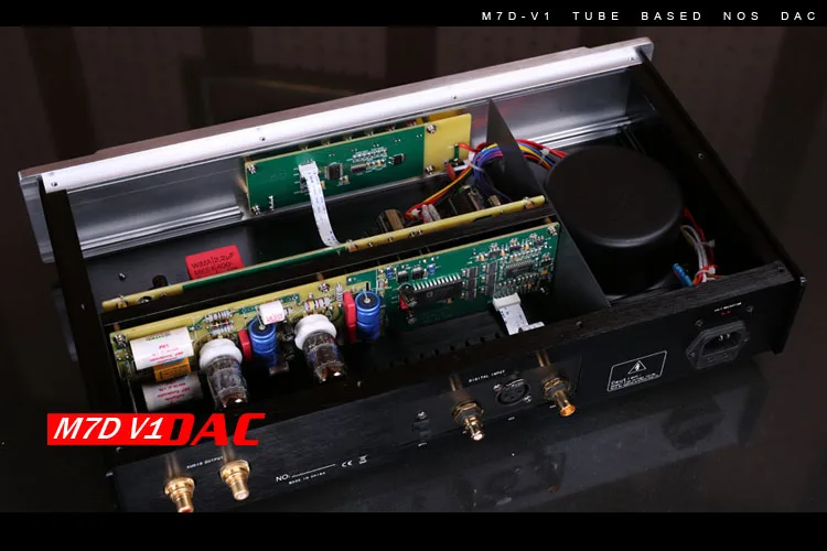 

New M7D DAC AD1865 decoder tube combination, CS8416 coaxial receiver chip, 4 sets of input